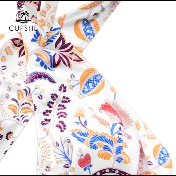 ‼️5 ⭐️ LAST 1!-CUPSHE Orange Dream Wrap Monokini‼️ - Picture 7 of 8